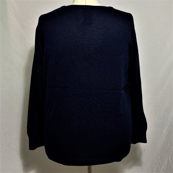 Torrid Sweater Christmas Disney Lilo & Stitch Santa Sequins Plus Size 4 26 - Picture 3 of 4